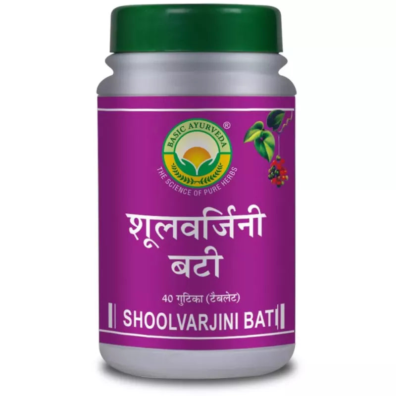 Basic Ayurveda Shoolvarjini Bati Tablets