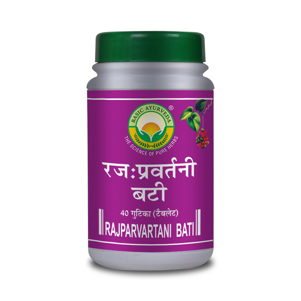 Basic Ayurveda Rajparvartini Bati Tablets
