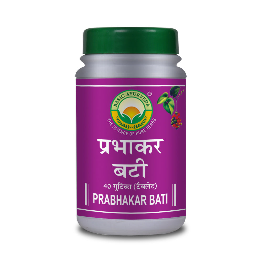 Basic Ayurveda Prabhakar Bati Tablets