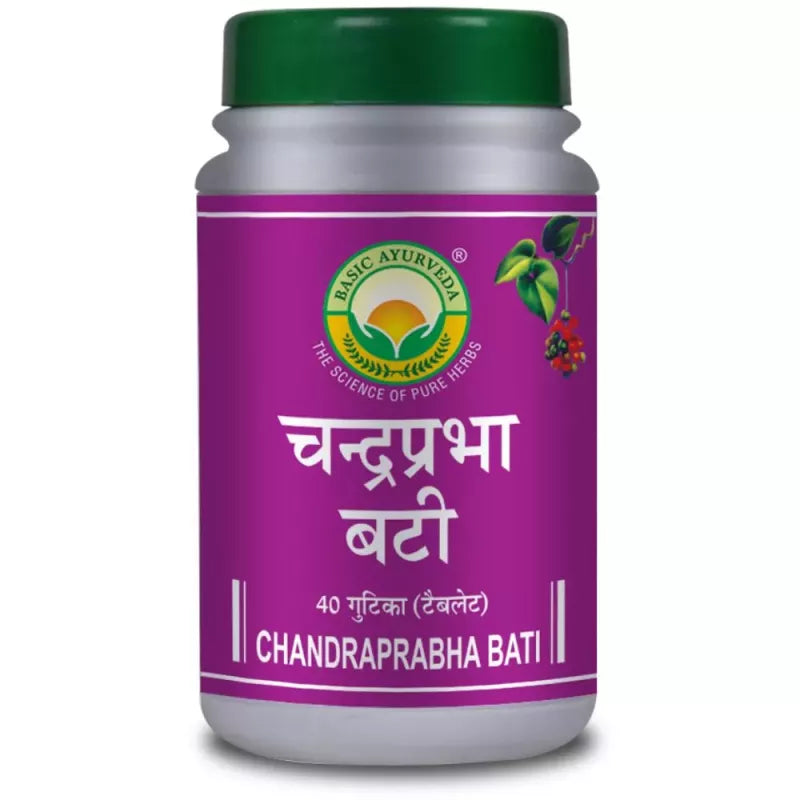 Basic Ayurveda Chandraprabha Bati Tablets