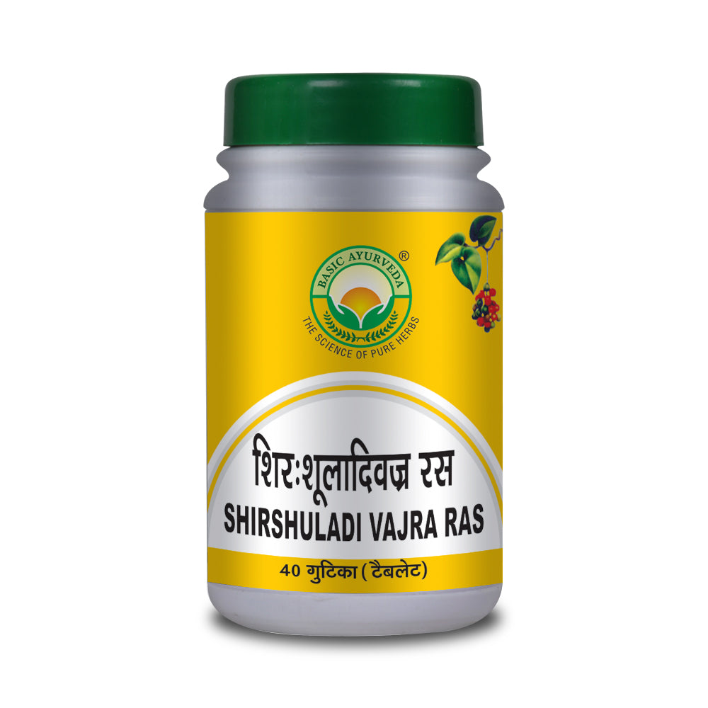 Basic Ayurveda Shirshuladivajra Ras Tablets