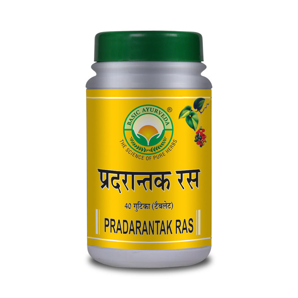 Basic Ayurveda Pradarantak Ras Tablets