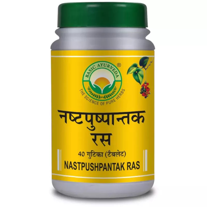 Basic Ayurveda Nast Pushpantak Ras Tablets