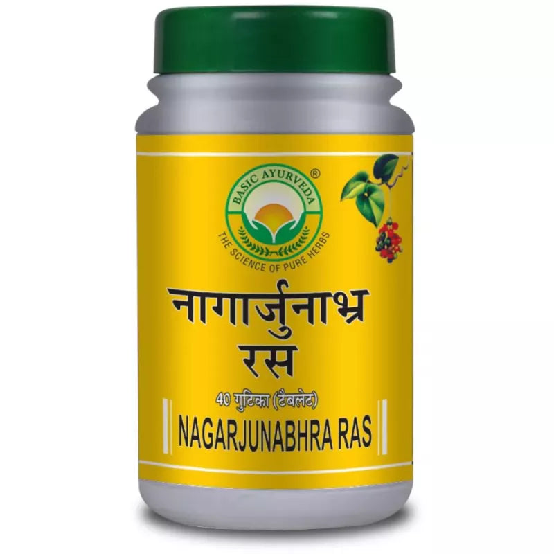 Basic Ayurveda Nagarjunabhra Ras Tablets