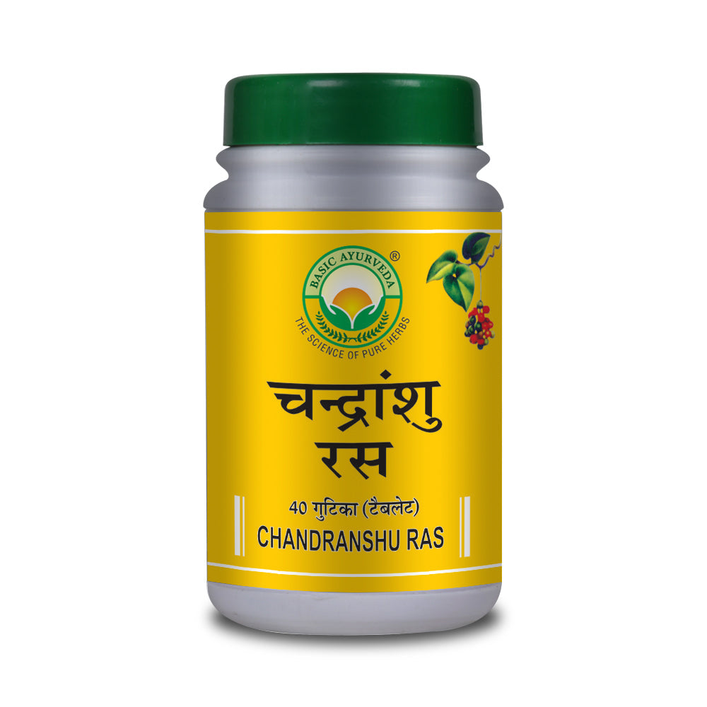 Basic Ayurveda Chandranshu Ras Tablets