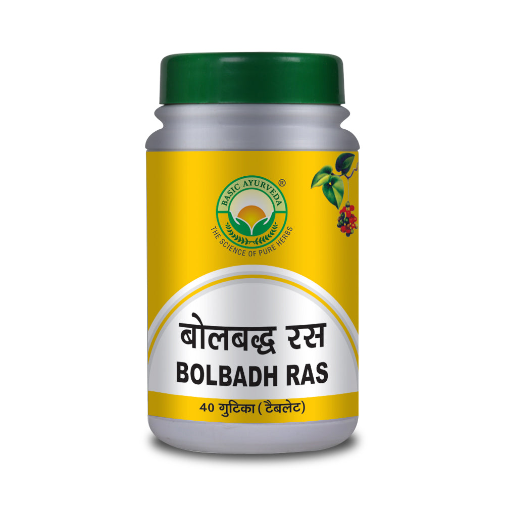 Basic Ayurveda Bol Badh Ras Tablets