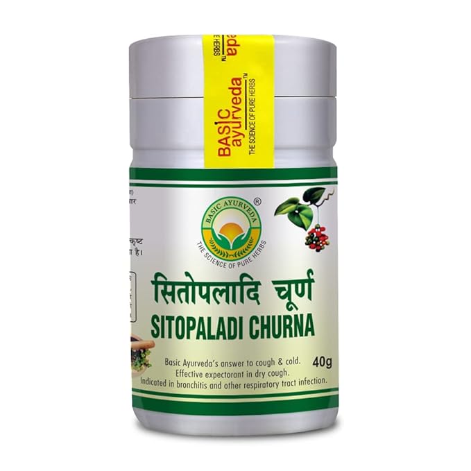 Basic Ayurveda Sitopladi Churna For Respiratory Health And Immune Support