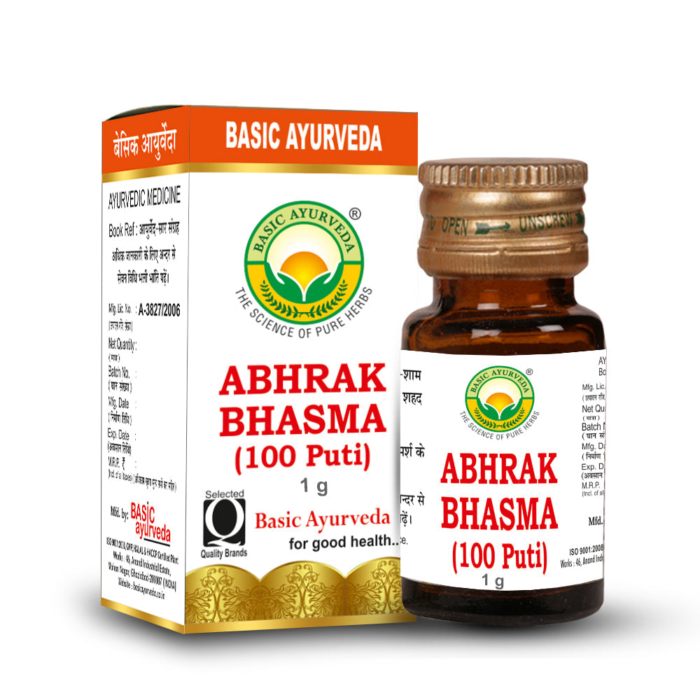 Basic Ayurveda Abhrak Bhasma 100 Puti