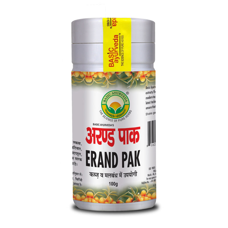 Basic Ayurveda Erand Pak For Digestive Health And Bowel Regularity