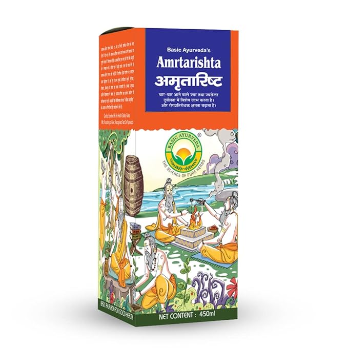 Basic Ayurveda Amritarishta Ayurvedic Immunity And Strength Syrup