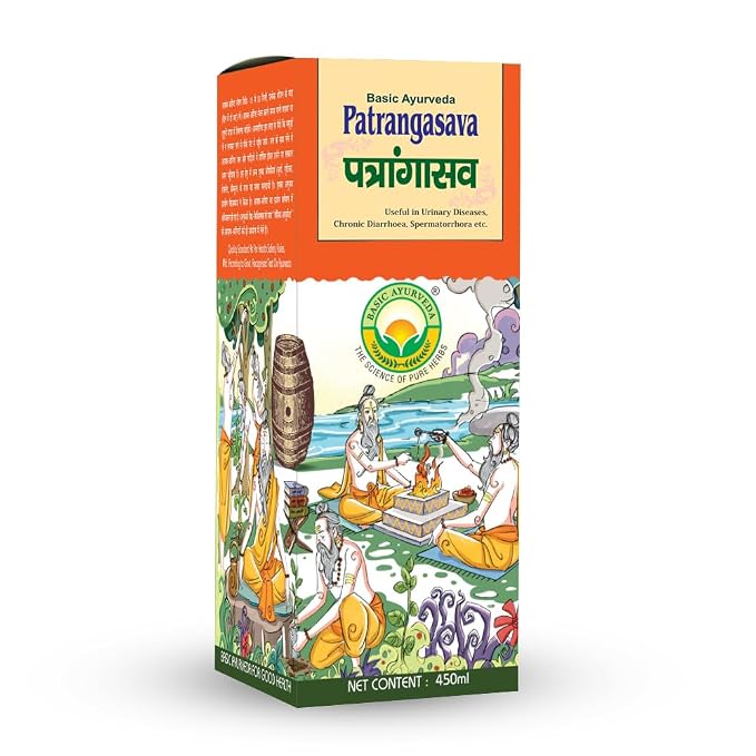 Basic Ayurveda Patrangasava Ayurvedic Womens Health Syrup
