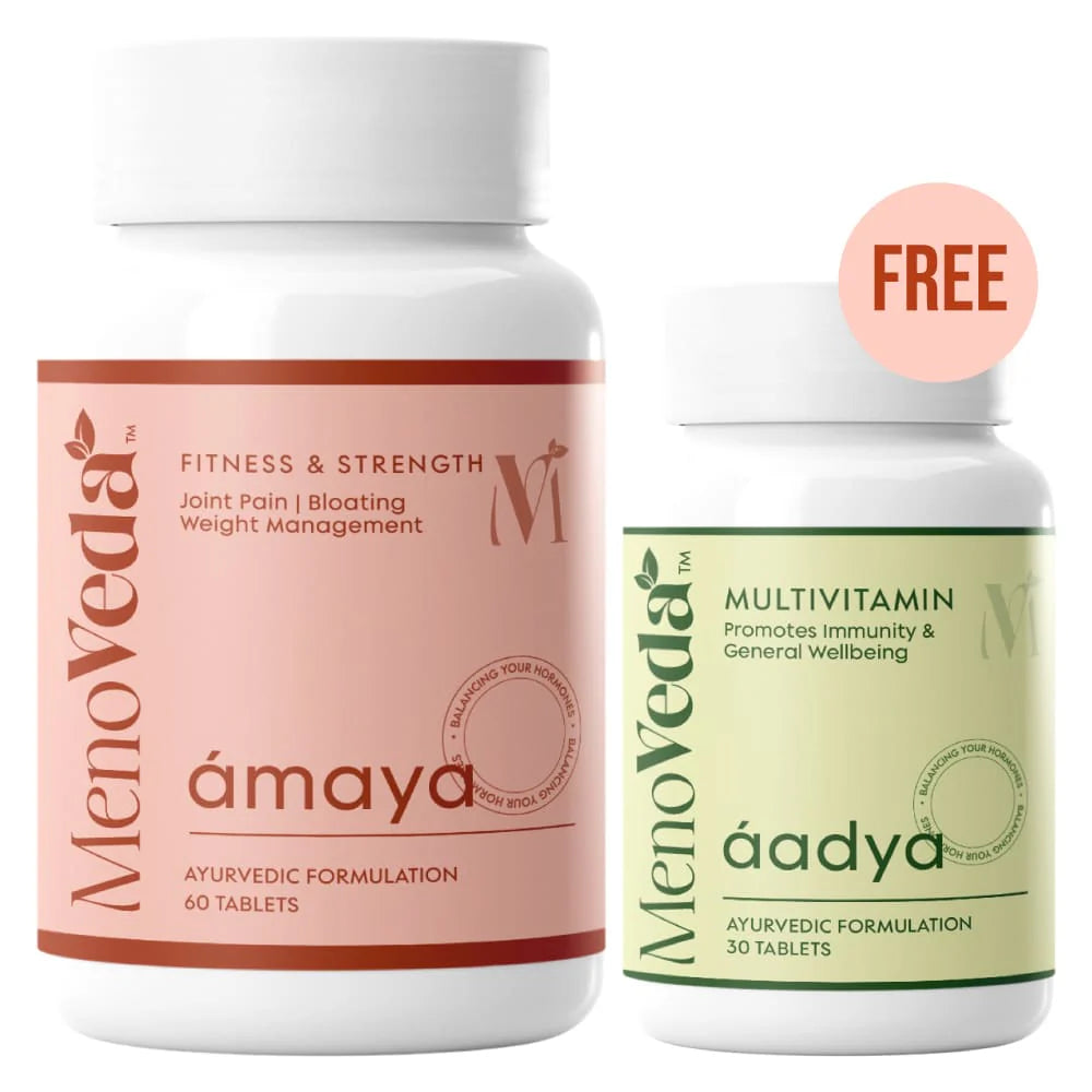 Menoveda Amaya Peri & Post Menopause Support Supplement For Women