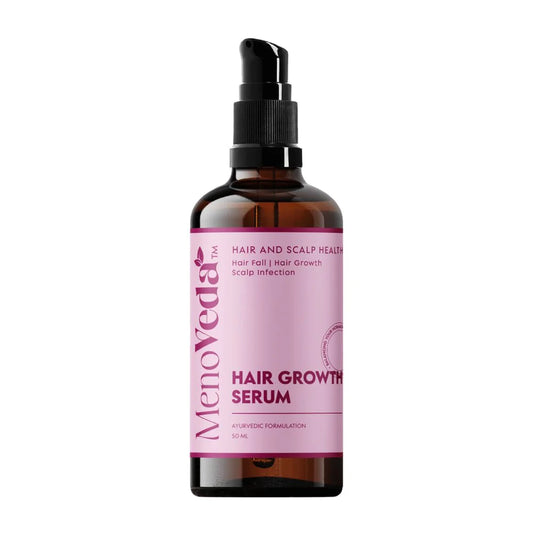 Menoveda Ayurvedic Hair Growth Serum For Women & Men