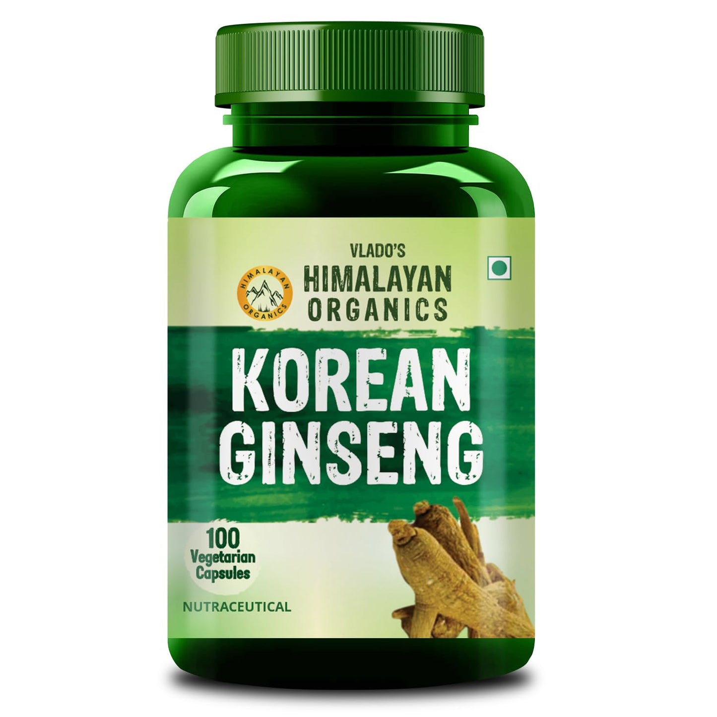 Himalayan Organics Korean Red Ginseng 800mg | Energy & Immunity