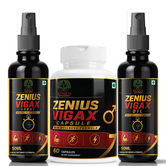 Zenius Timelong Oil Capsule & Spray Kit
