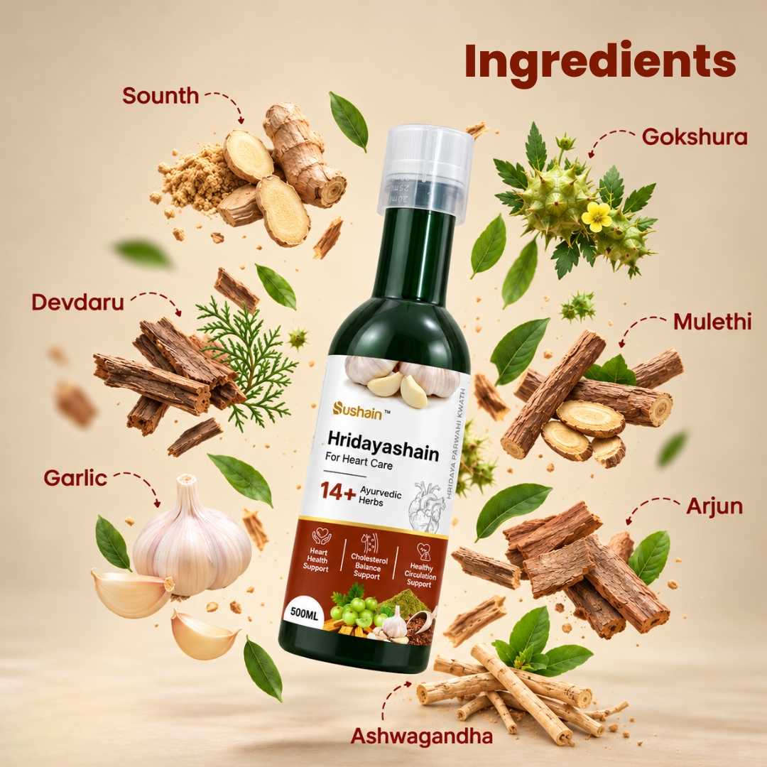 Hridayashain For Heart Care Juice