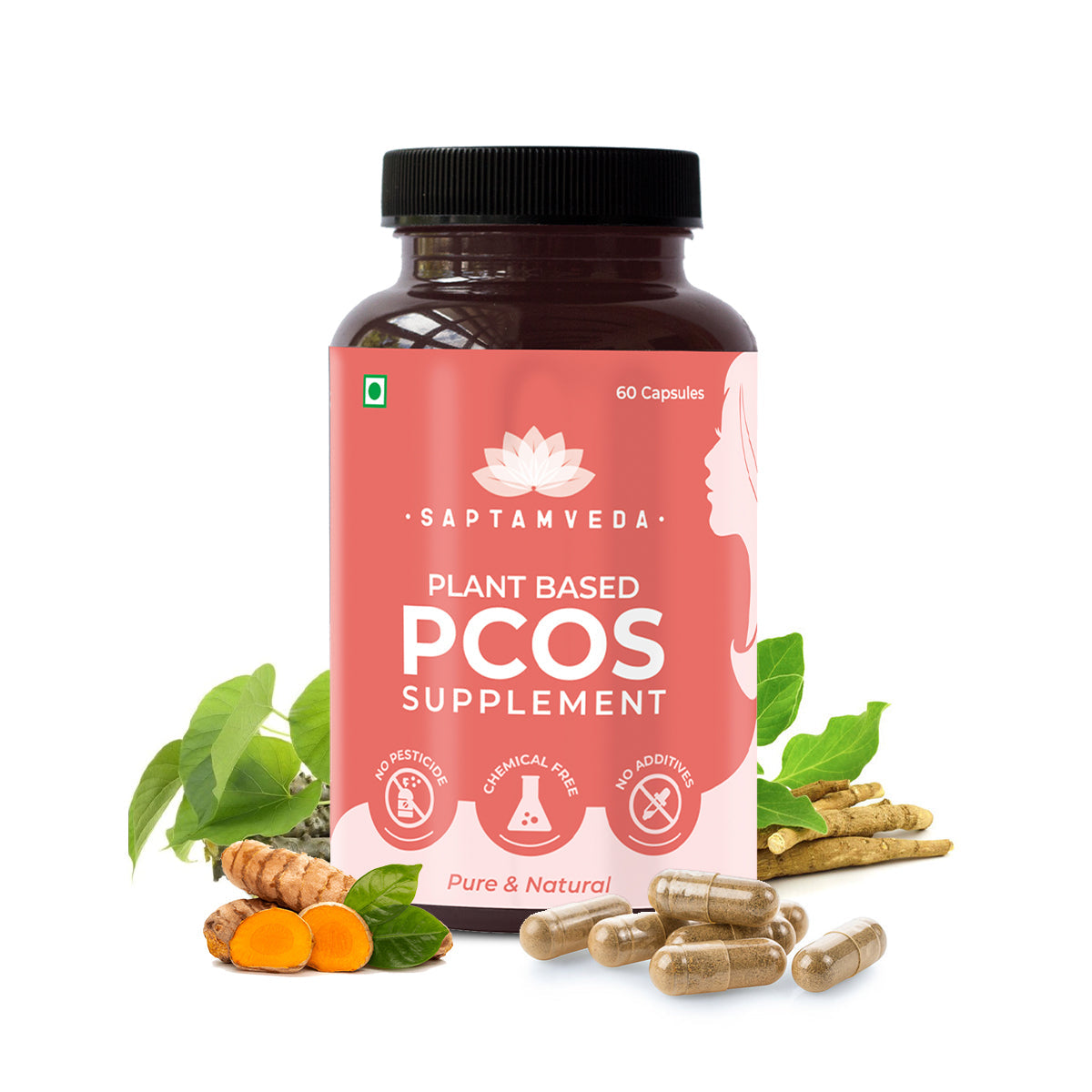 Saptamveda Natural Pcos Supplement