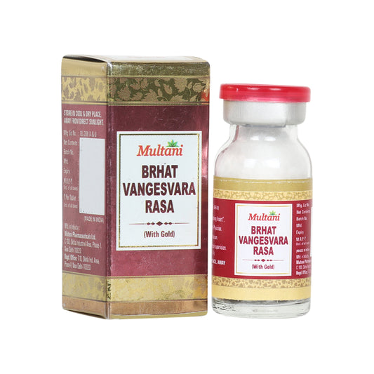 Multani Brhat Vangesvara Rasa With Gold Tablet