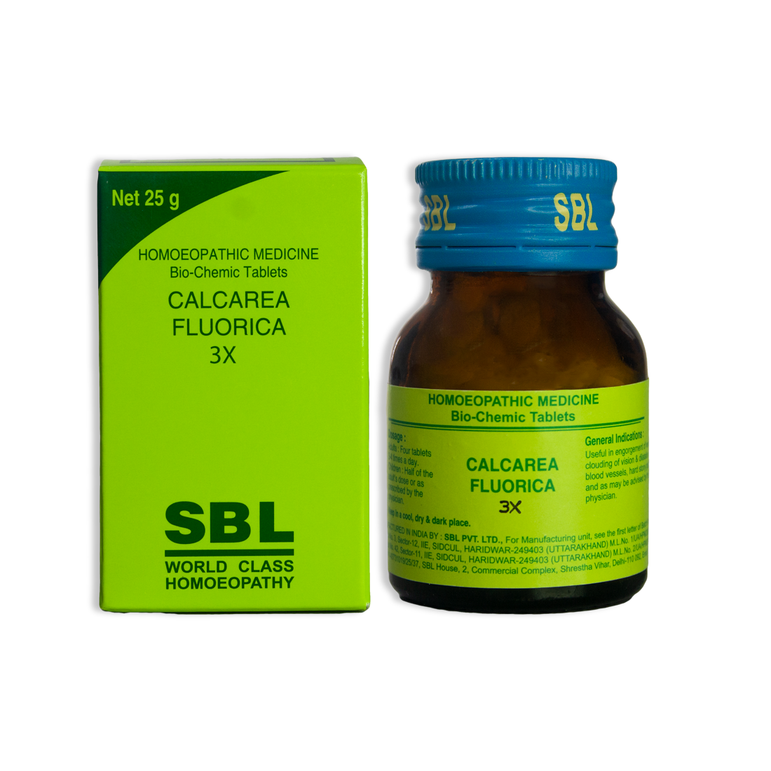 Sbl Calcarea Fluorica 3X