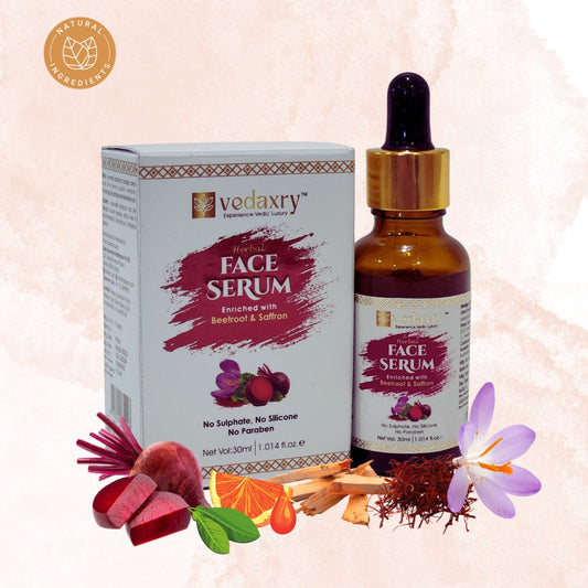 Vedaxry Ayurvedic Face Serum | Fades Dark Spots & Acne