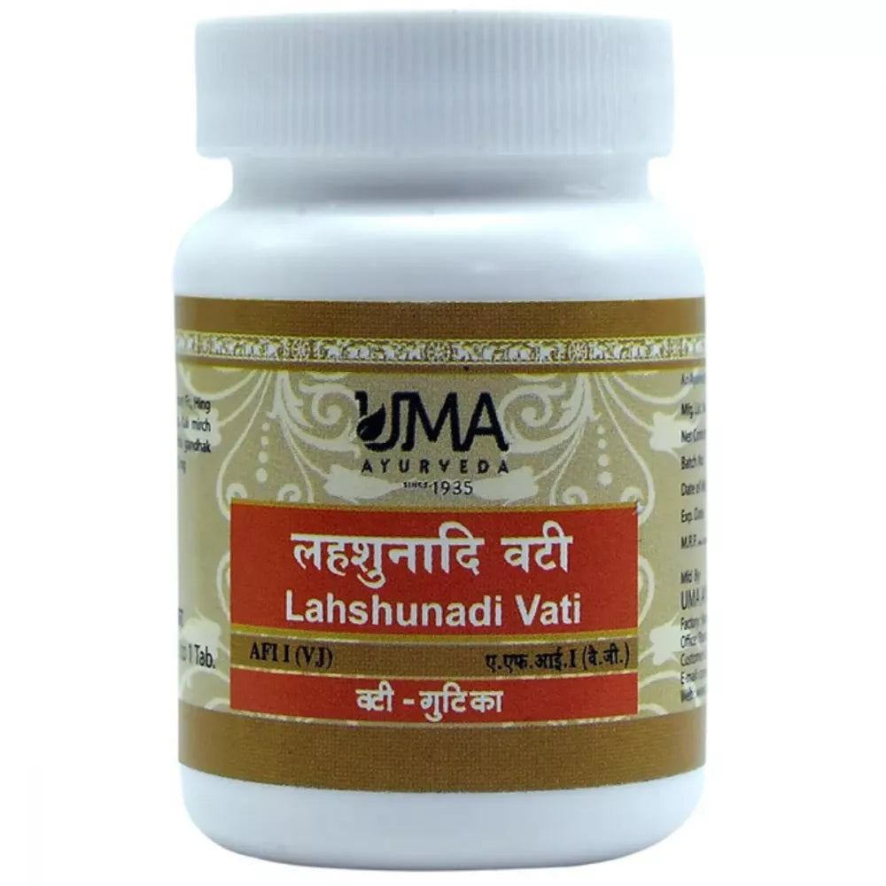 Uma Ayurveda Lahshunadi Vati Tablets