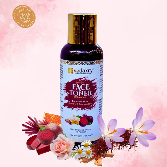Vedaxry Ayurvedic Face Toner | Beetroot & Sandalwood For Balanced Skin