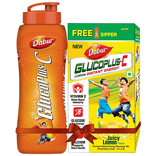 Dabur Glucoplus - C Lemon Instant Energy