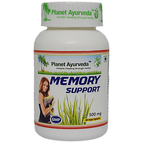 Planet Ayurveda Memory Support Capsules