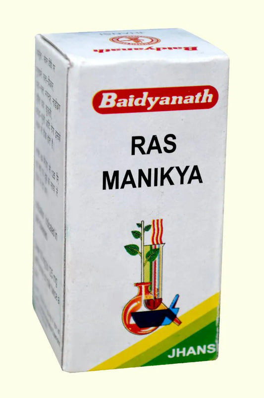 Baidyanath Ras Manikya Ras Tablets