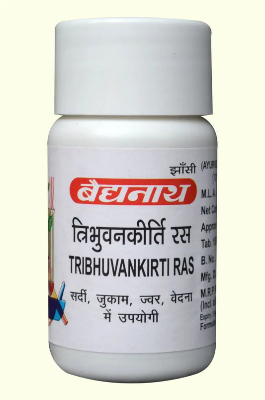 Baidyanath Tribhuvankirti Ras Tablets