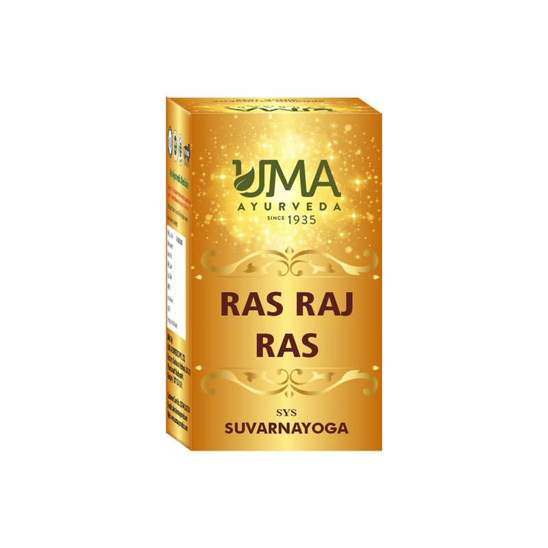 Uma Ayurveda Ras Raj Ras Ayurvedic Gold Tablet