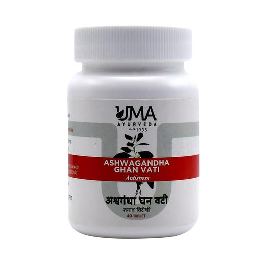Uma Ayurveda Ashwagandha Ghanvati Tablets