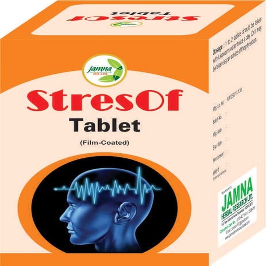 Jamna Stresof Tablets Film Coated