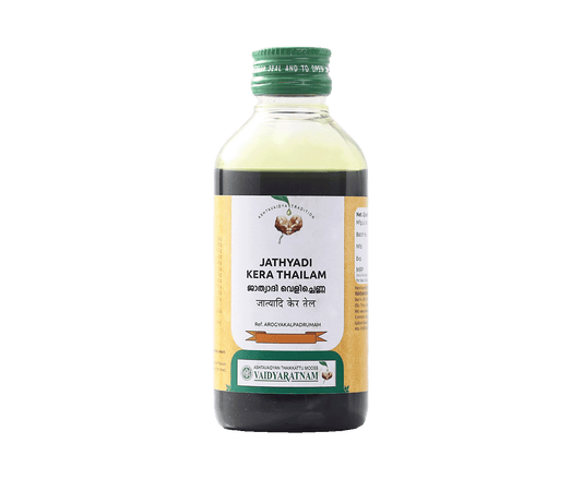 Vaidyaratnam Jathyadi Kera Thailam Oil