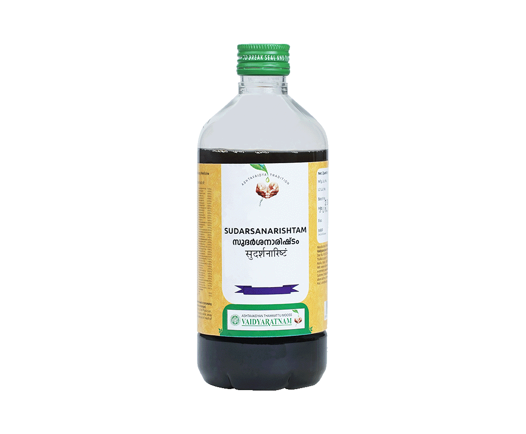 Vaidyaratnam Sudarsanarishtam Syrup