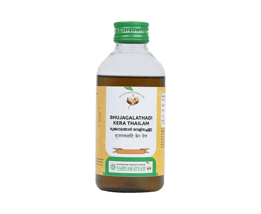 Vaidyaratnam Bhujagalathadi Kera Thailam Oil