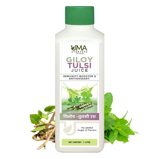 Uma Ayurveda Giloy Tulsi Juice Immunity Booster & Antioxidant