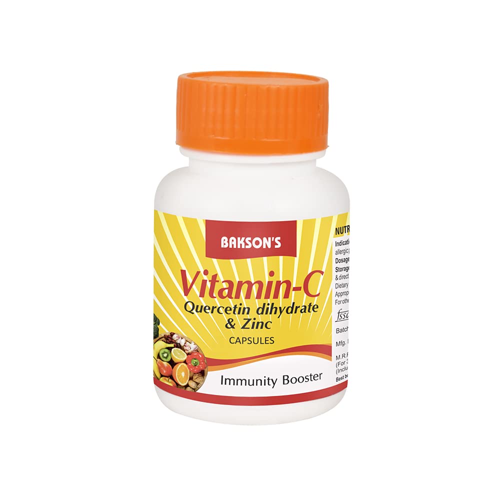 Dr Bakson Vitamin C Quercetin Dihydrate And Zinc Capsule