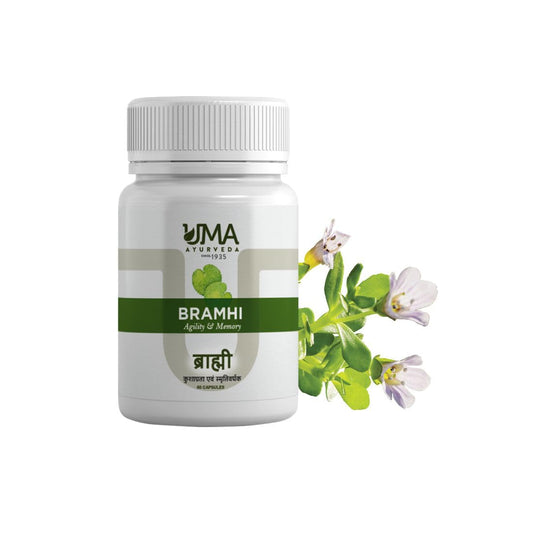 Uma Ayurveda Bramhi Agility & Memory Capsules