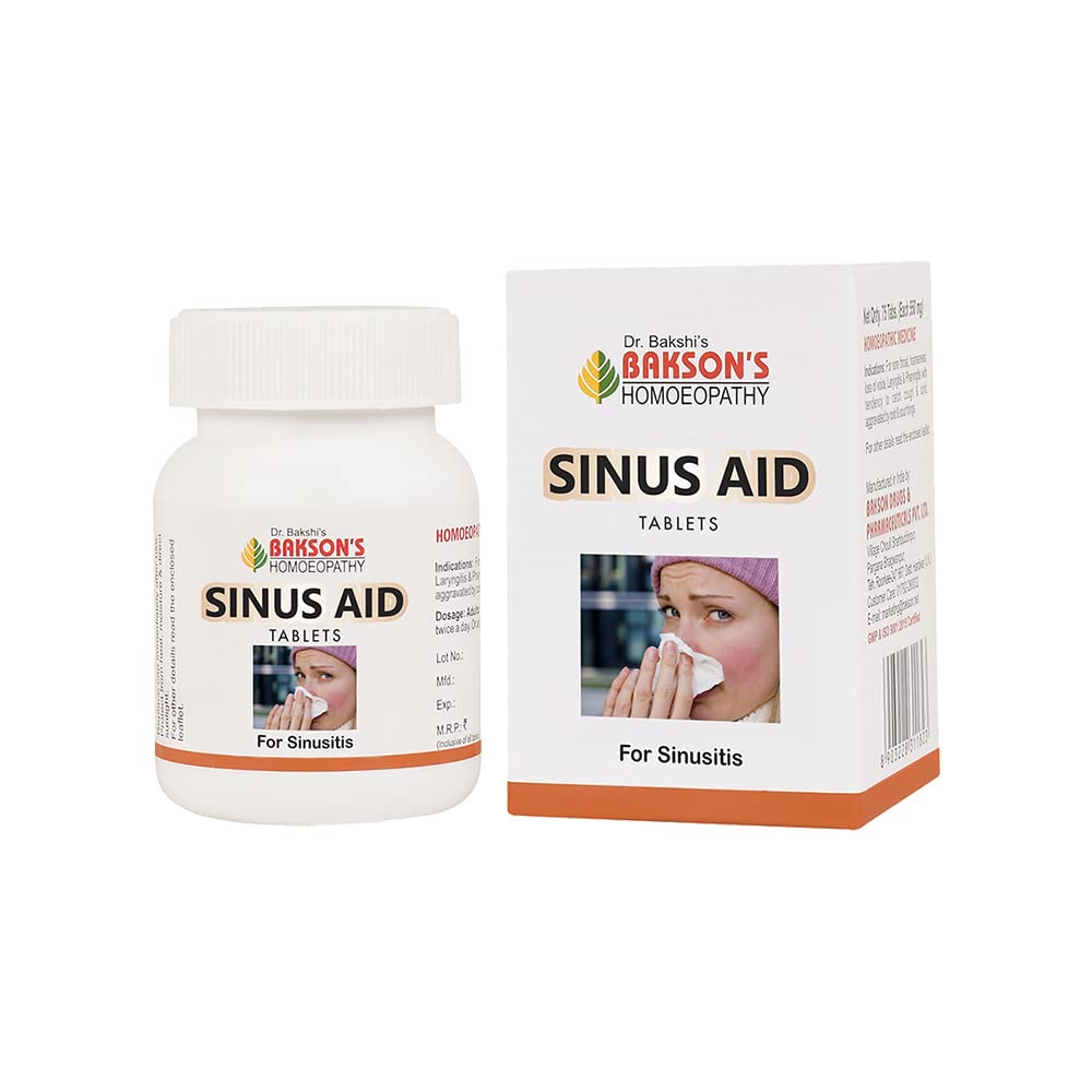 Dr Baksons Sinus Aid Tablets