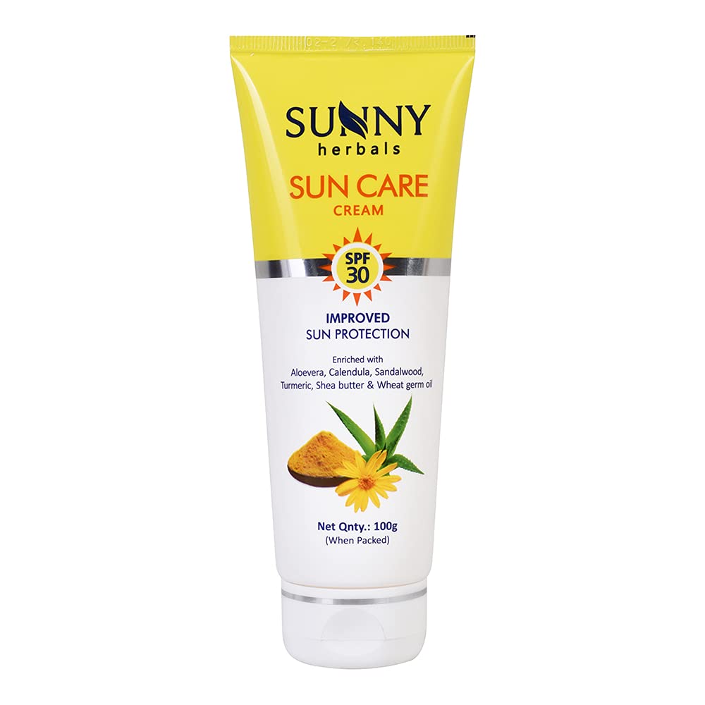 Sunny Herbals Sun Care Cream Spf 30 Improved Sun Protection