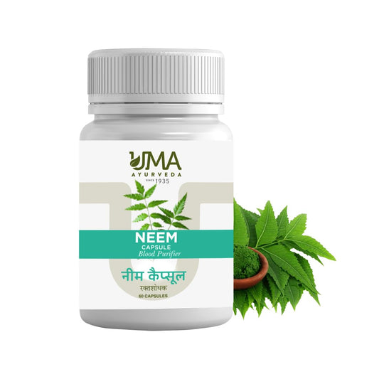 Uma Ayurveda Neem Capsule Blood Purifier