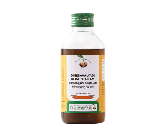 Vaidyaratnam Dinesavalyadi Kera Thailam Oil