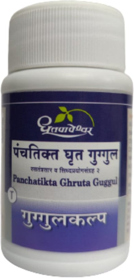 Dhootapapeshwar Panchatikta Ghruta Guggul Tablet