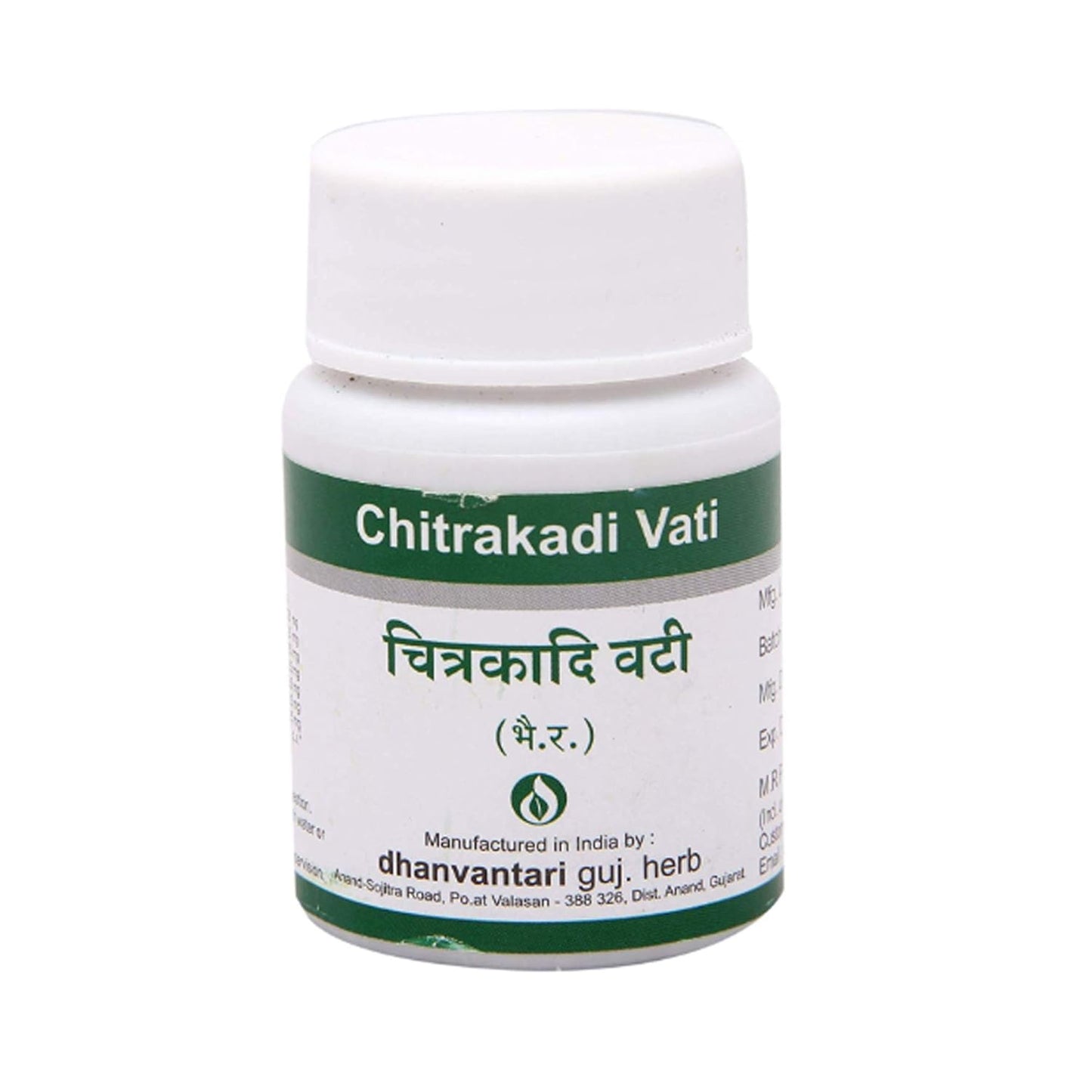 Dhanvantari Chitrakadi vati Tablet