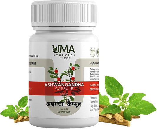Uma Ayurveda Ashwangandha Capsules