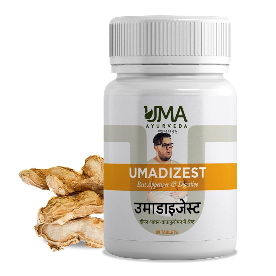 Uma Ayurveda Umadizest Appetizer & Digestive Tablets