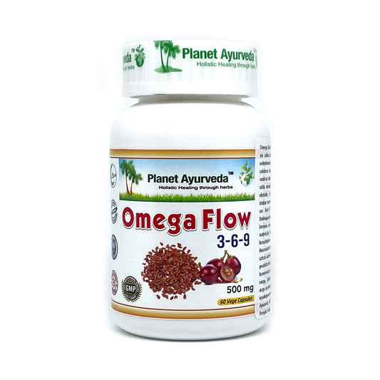 Planet Ayurveda Omega Flow 3 6 9 Capsules