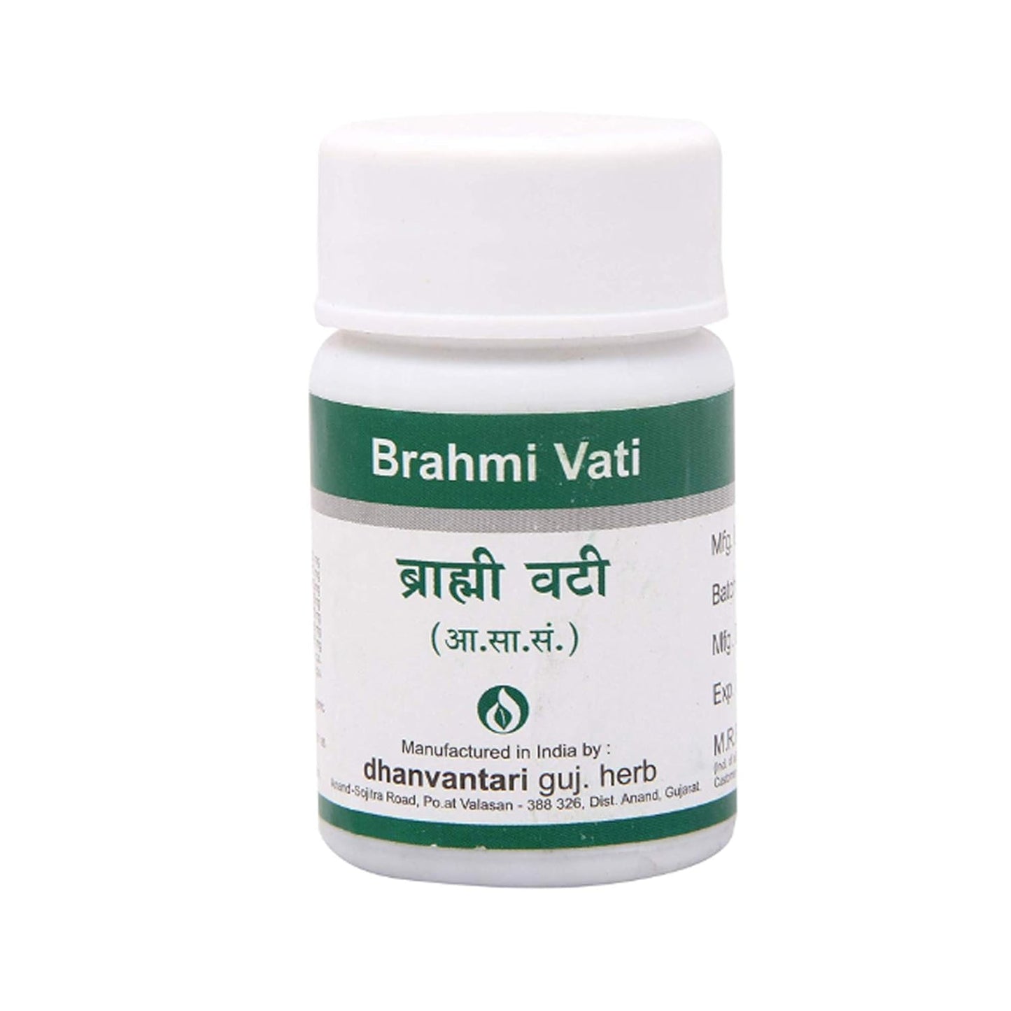 Dhanvantari Brahmi vati Tablet
