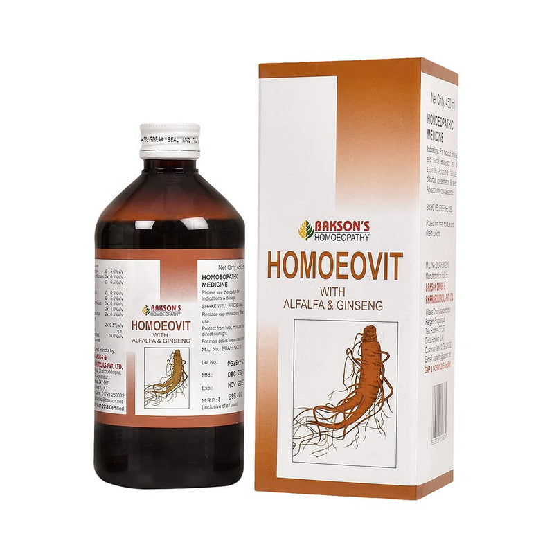 Dr Baksons Homoeovit Syrup